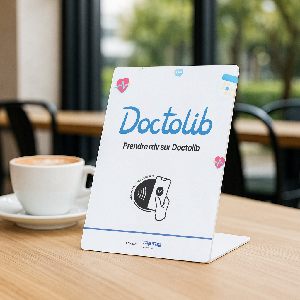 Stands PVC Doctolib - Modèle #SD214A