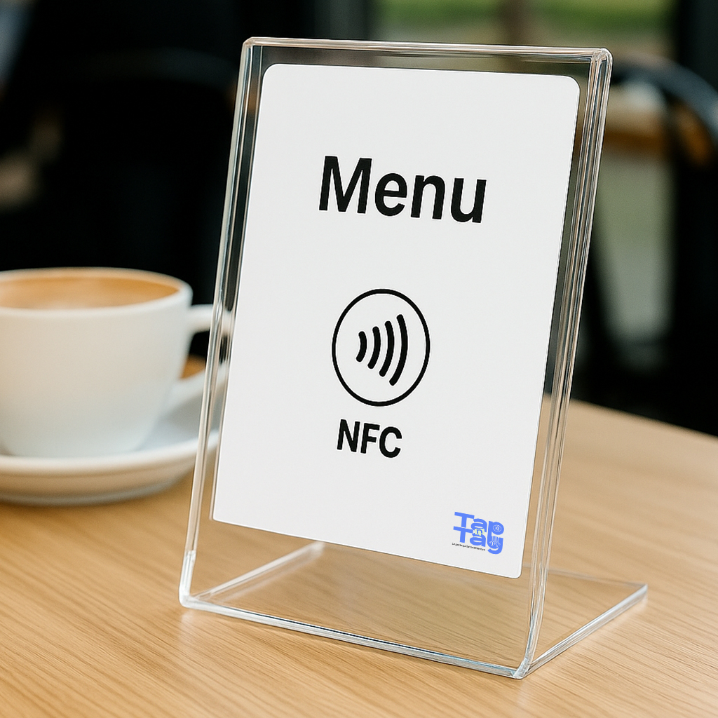 Stand NFC réutilisable TAPnFlex - Modèle #TNF501A